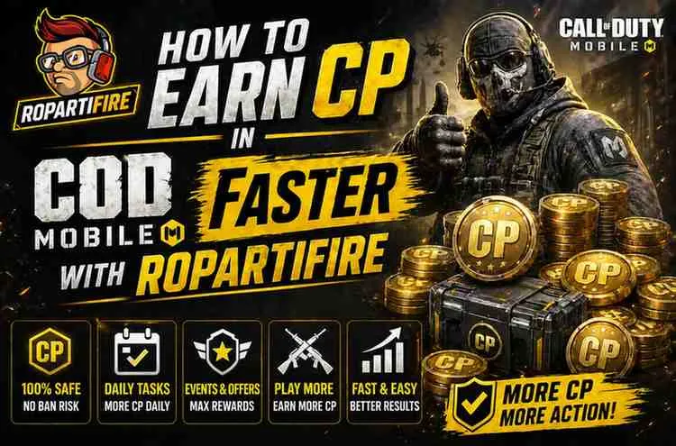 How to Earn CP in COD Mobile Faster with Ropartifire