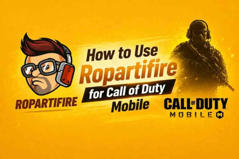 How to use Ropartifire for call of duty moible