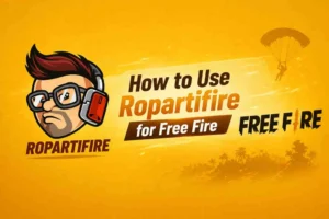 How to use Ropartifire for Free Fire