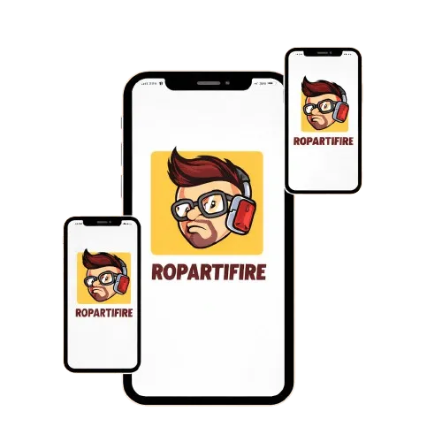 Ropartifire app download on Android smartphones showing official logo and interface