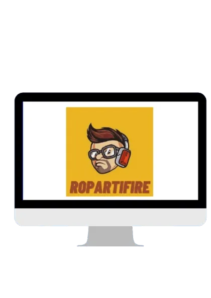 ropartifire logo on pc