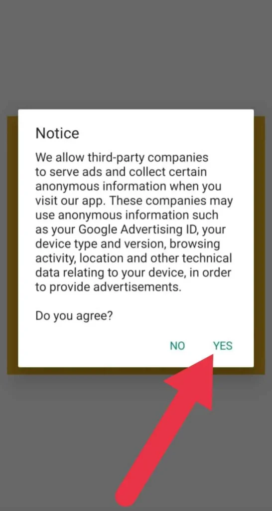 Accepting permissions notice during Ropartifire setup