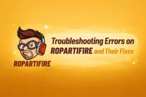 Troubleshooting errors on Ropartifire and their fixes